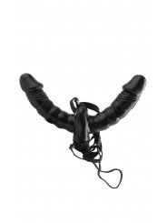 FETISH FANTASY SERIES - VIBRANTE DOPPIO DELIZIO STRAP-ON.