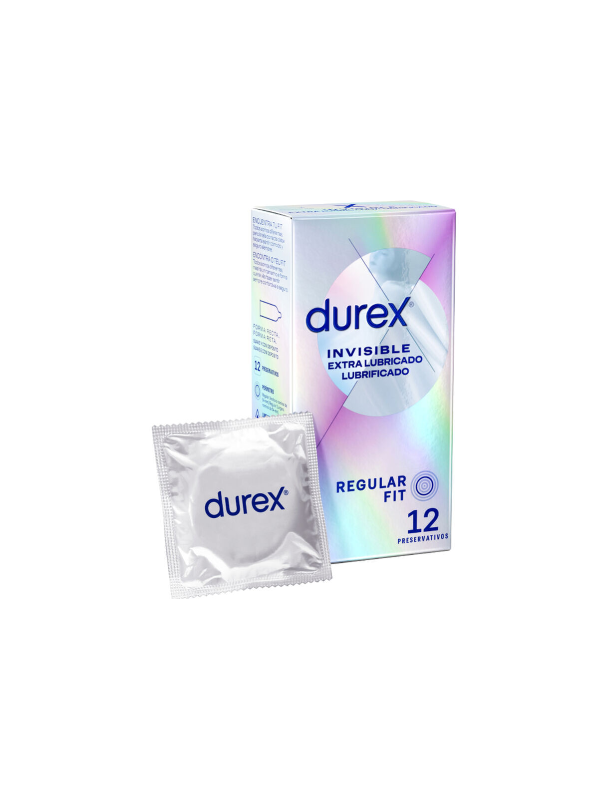 DUREX - INVISIBILE EXTRA LUBRIFICATO 12 UNITÀ