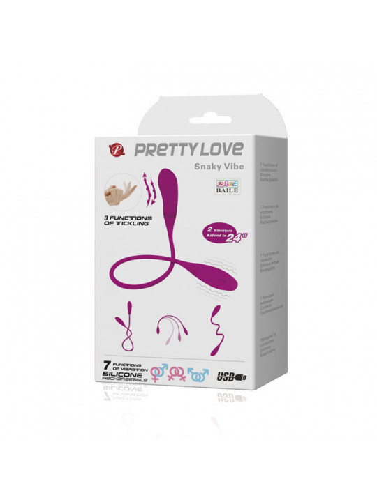 PRETTY LOVE - SMART VIBRATORE SNAKY VIBE 7 V + 3 SOLLETTO