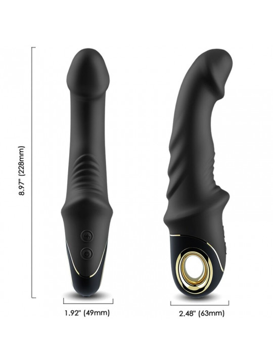 ARMONY - ROTATORE VIBRATORE DILDO JOYBLADE NERO