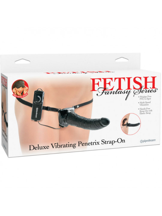 FETISH FANTASY SERIES - STRAP-ON VIBRANTE PENETRIS DELUXE