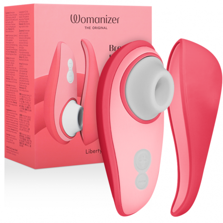 WOMANIZER - LIBERTY 2 STIMOLATORE CLITORIDE & VENTOSA ROSA