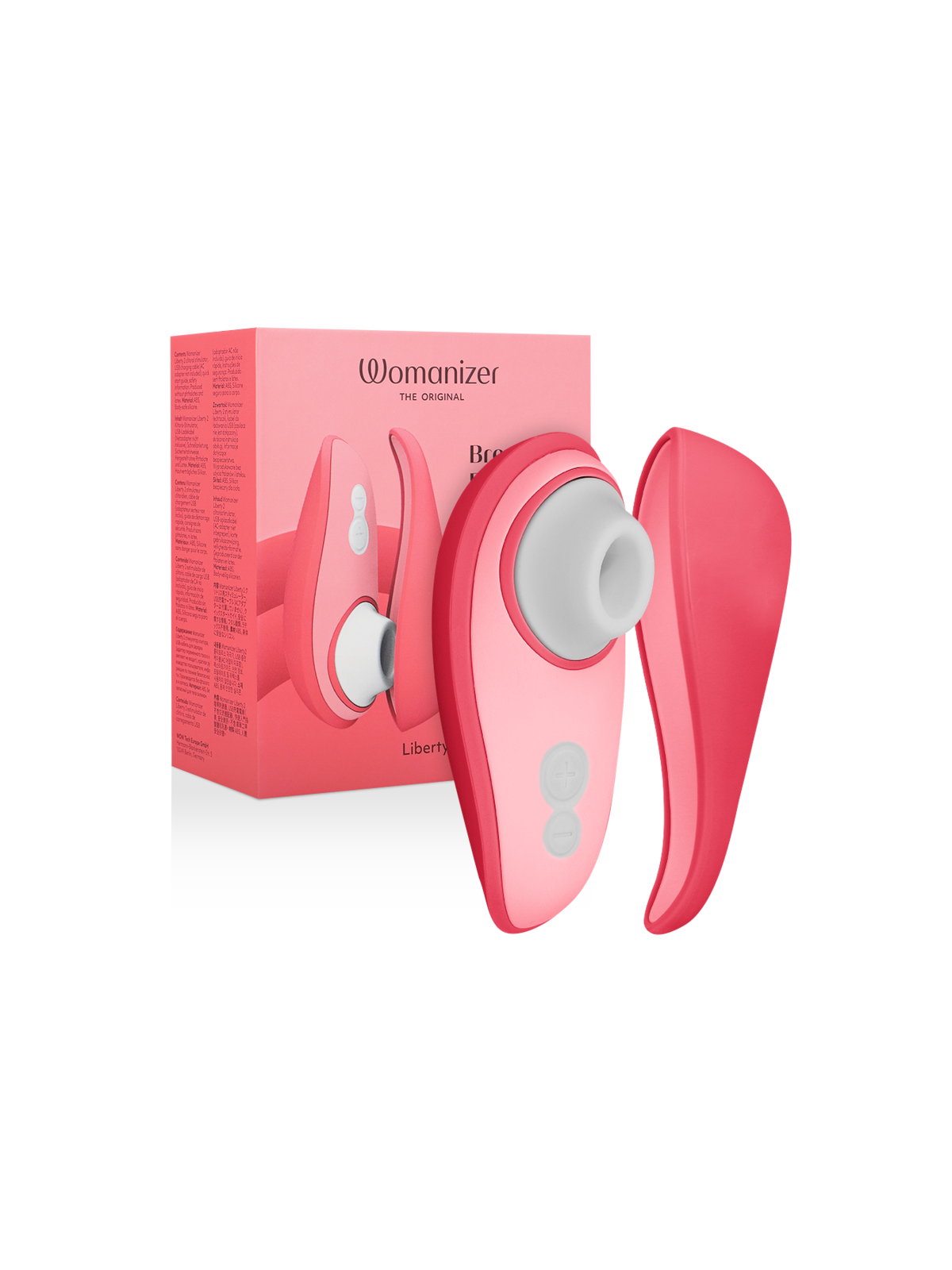 WOMANIZER - LIBERTY 2 STIMOLATORE CLITORIDE & VENTOSA ROSA