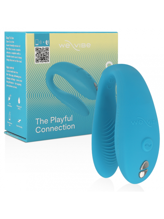 WE-VIBE - SYNC GO DUAL STIMOLATORE TURCHESE