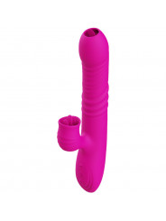 ARMONY - FANNY VIBRATORE MULTIFUNZIONE DOPPIA LINGUA FUCSIA EFFETTO CALORE