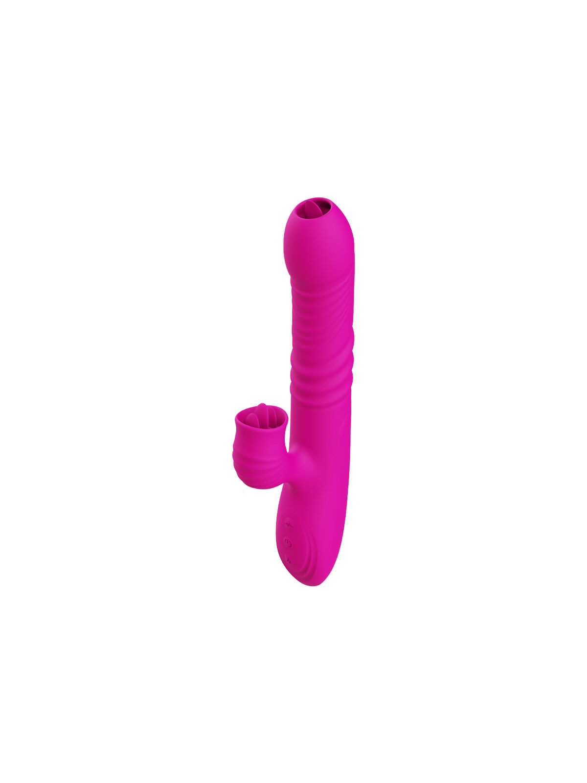 ARMONY - FANNY VIBRATORE MULTIFUNZIONE DOPPIA LINGUA FUCSIA EFFETTO CALORE