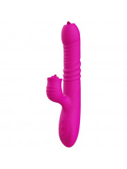 ARMONY - FANNY VIBRATORE MULTIFUNZIONE DOPPIA LINGUA FUCSIA EFFETTO CALORE