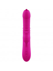 ARMONY - FANNY VIBRATORE MULTIFUNZIONE DOPPIA LINGUA FUCSIA EFFETTO CALORE