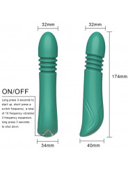 ARMONY - VIBRATORE E SPINTA VERDE G-SPOT