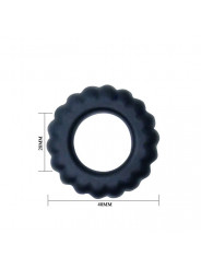 BAILE - COCKRING TITAN NERO 2 CM