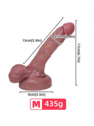 ARMONY - DILDO REALISTICO IN SILICONE LIQUIDO 15 CM