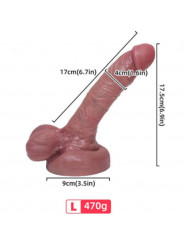 ARMONY - DILDO REALISTICO IN SILICONE LIQUIDO 17 CM