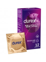 DUREX - PRESERVATIVI SENZA LATTICE 12 UNITÀ