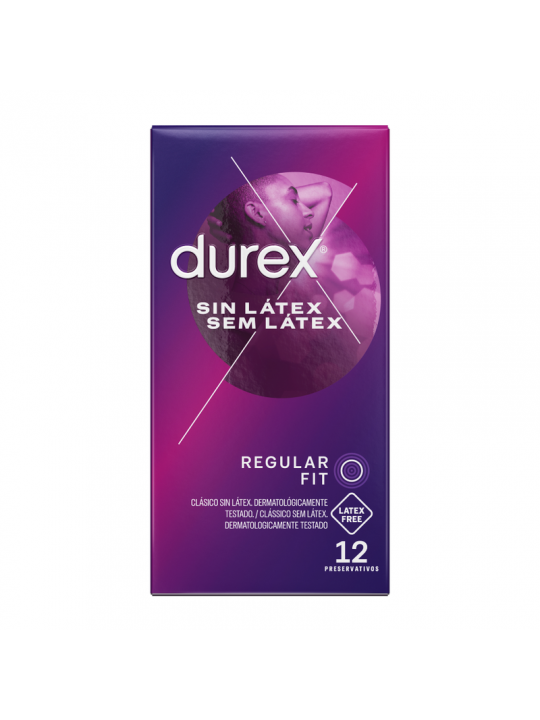 DUREX - PRESERVATIVI SENZA LATTICE 12 UNITÀ