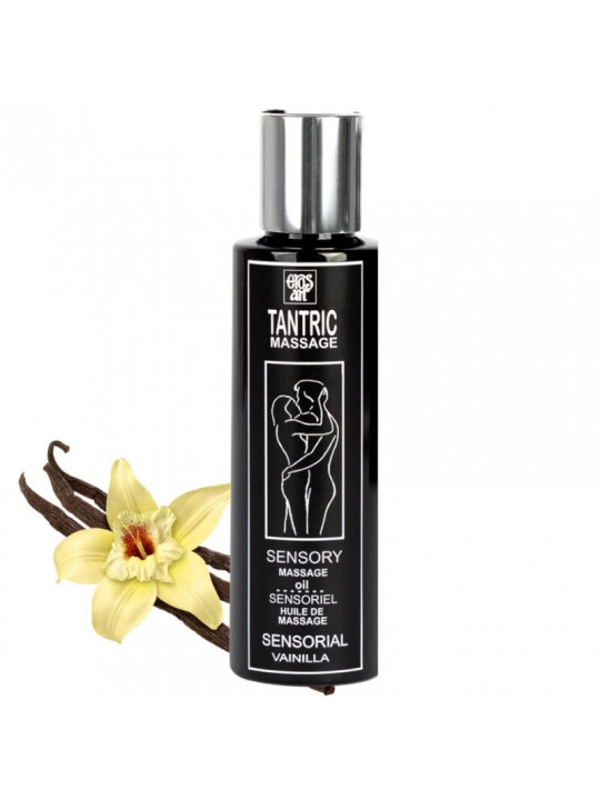 EROS-ART - OLIO DA MASSAGGIO TANTRICO NATURALE E VANIGLIA AFRODISIACA 100 ML