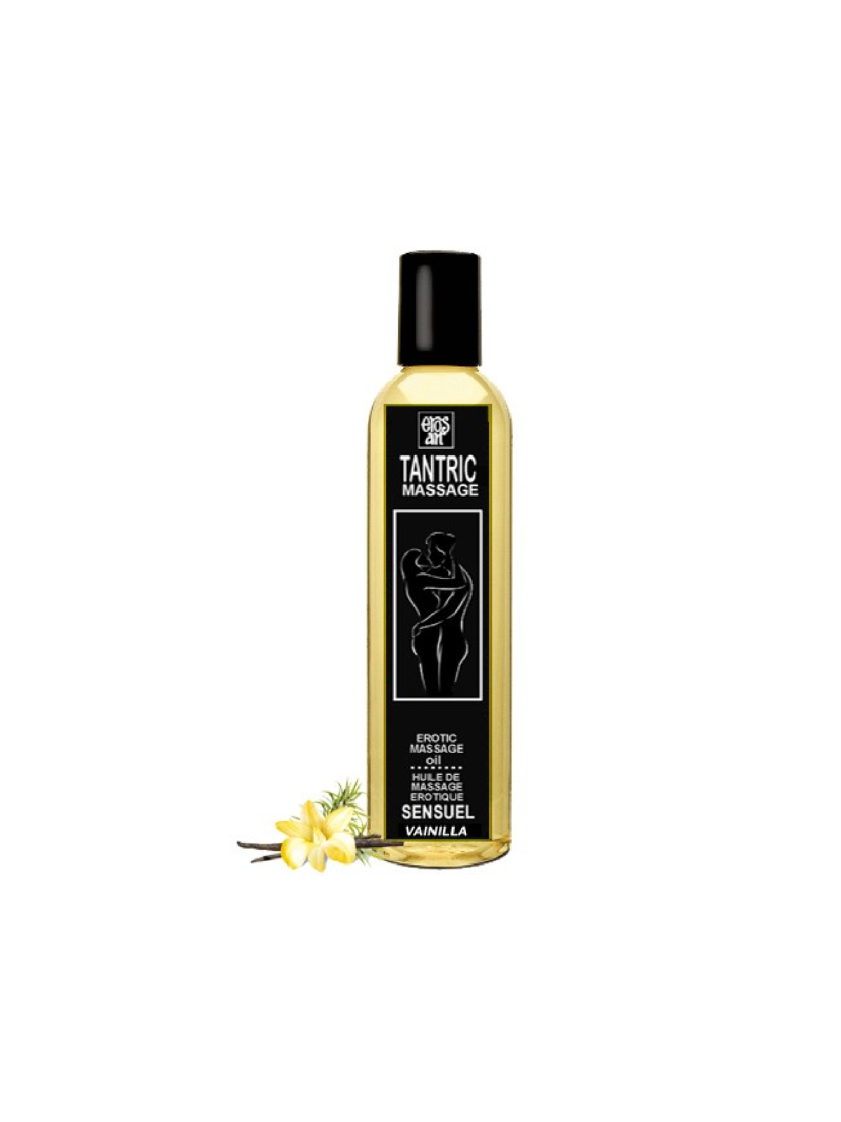 EROS-ART - OLIO DA MASSAGGIO TANTRICO NATURALE E VANIGLIA AFRODISIACA 30 ML