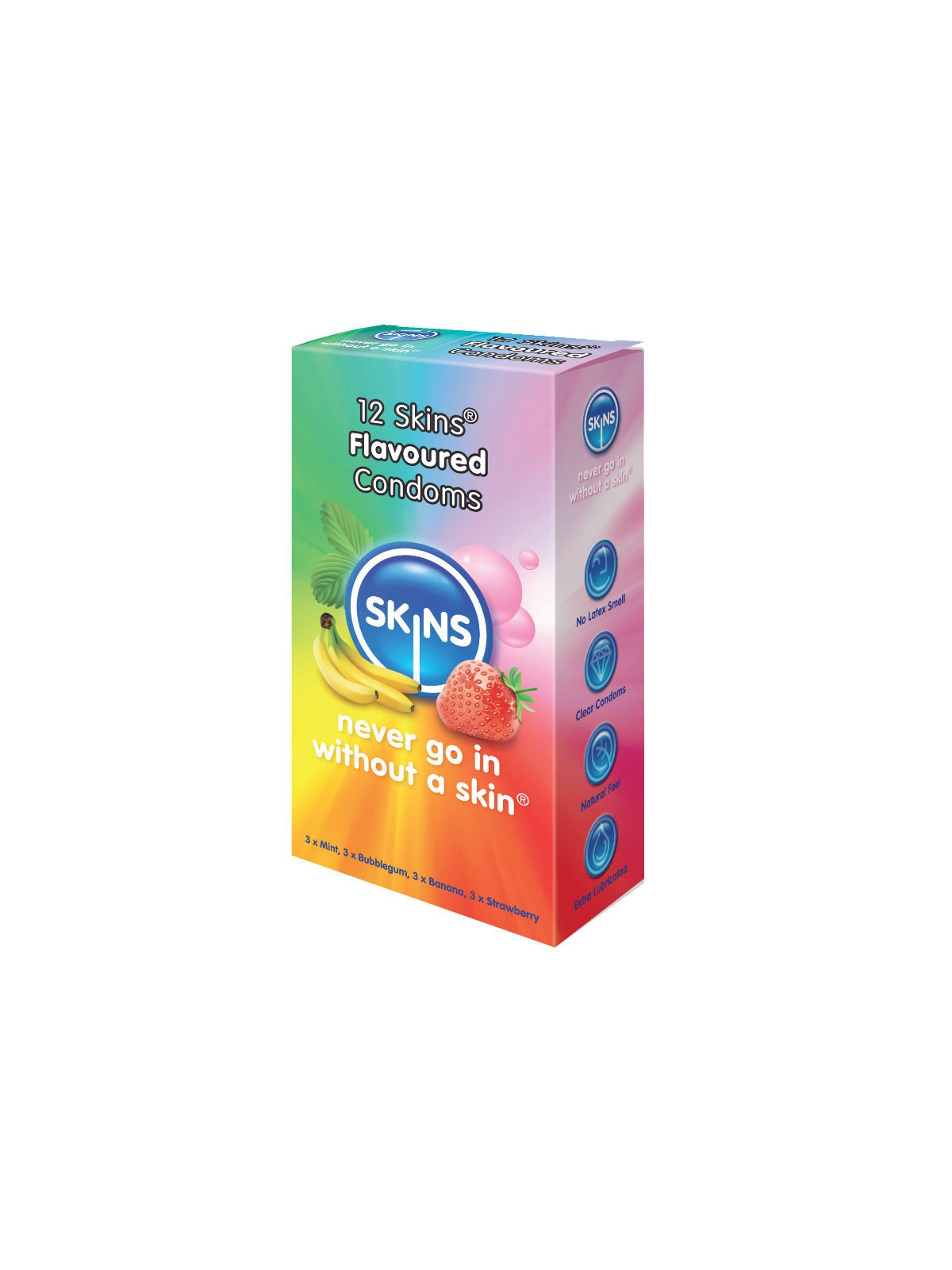 SKINS - PELLI CONDOM GUSTI 12 PACK