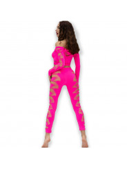 CHILIROSE - CR 4632 TOP E PANTALONE FUCSIA S/L