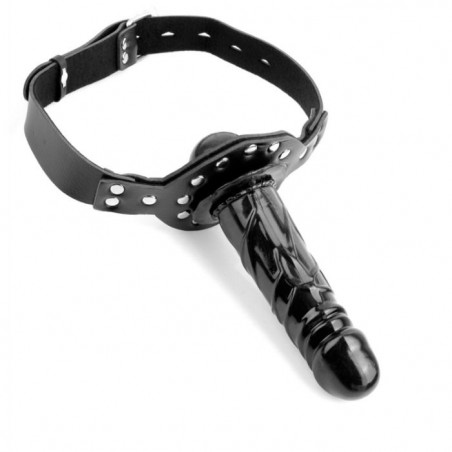 FETISH FANTASY SERIES - BALL GAG DELUXE CON DILDO