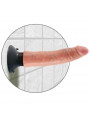 KING COCK - DILDO VIBRATORE 17.78 CM NATURALE