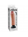 KING COCK - DILDO VIBRATORE 20.32 CM NATURALE