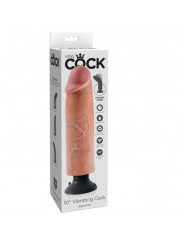 KING COCK - DILDO VIBRANTE 25.5 CM NATURALE