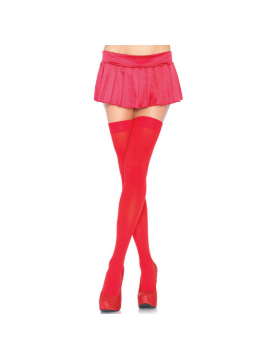 LEG AVENUE - CALZAMAGLIA IN NYLON ROSSO