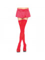 LEG AVENUE - CALZAMAGLIA IN NYLON ROSSO