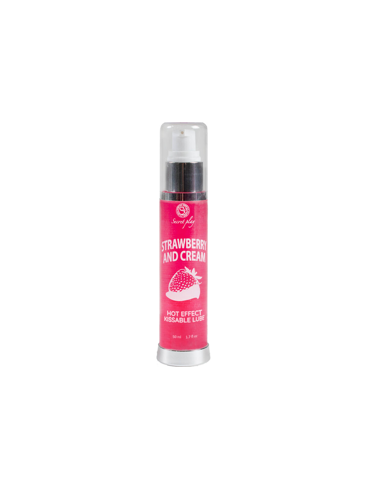 SECRETPLAY - LUBRIFICANTE 2-1 EFFETTO CALORE FRAGOLA E CREMA 50 ML