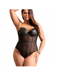 SUBBLIME - BODY CON BRETELLE A CATENA NERA L/XL