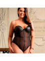 SUBBLIME - BODY CON BRETELLE A CATENA NERA L/XL