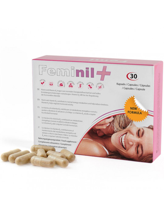 500 COSMETICS - FEMINIL+ MIGLIORAMENTO DELLA LIBIDO SESSUALE FEMMINILE - 30 CAPSULE