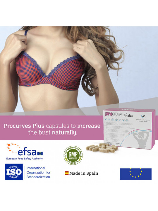 500 COSMETICS - PROCURVES PIÙ PILLOLE NATURALI PER IL MIGLIORAMENTO DEL SENO