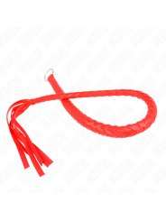 KINK - FRUSTA SERPENTE CON ANELLO MANO ROSSO 65 CM