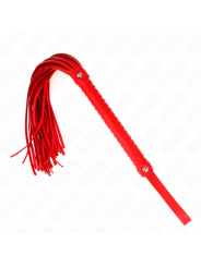 KINK - FRUSTA CON MANICO ROSSO STRUTTURATO 48,5 CM