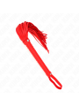 KINK - FRUSTA CON MANICO ROSSO STRUTTURATO 48,5 CM