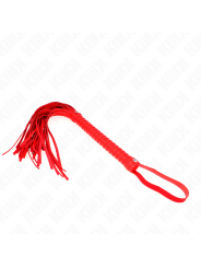 KINK - FRUSTA CON MANICO ROSSO STRUTTURATO 48,5 CM