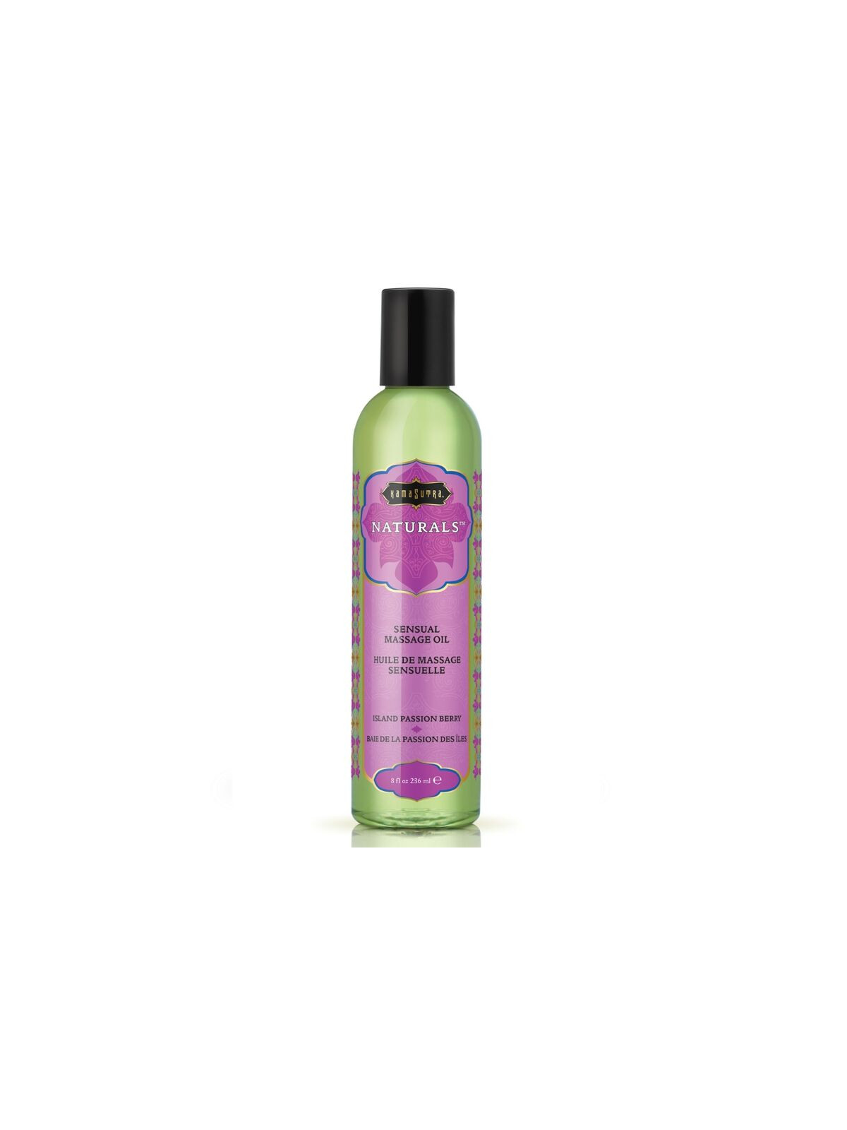 KAMASUTRA - OLIO DA MASSAGGIO NATURALE BACCA DELLA PASSIONE 236 ML