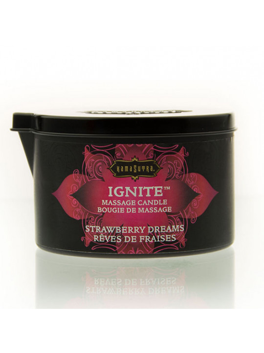 KAMASUTRA - CANDELA DA MASSAGGIO STRAWBERRY DREAMS 170 GR