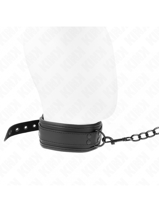 KINK - COLLARE BONDAGE IN NEOPRENE MODELLO 1 CON CINTURA 78 CM REGOLABILE 37,5 X 49,5 CM