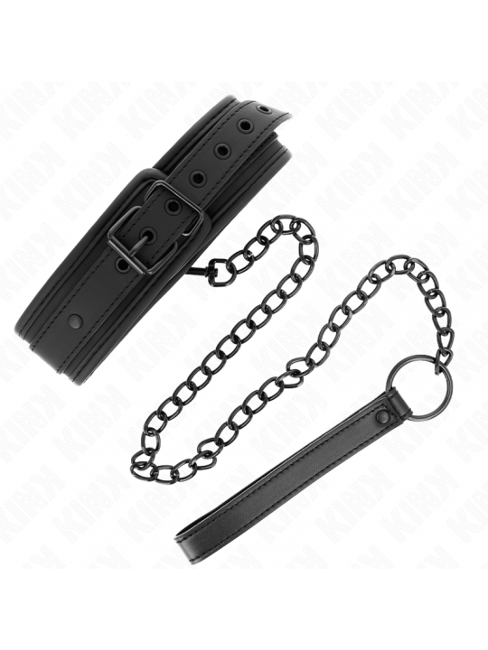 KINK - COLLARE BONDAGE IN NEOPRENE MODELLO 1 CON CINTURA 78 CM REGOLABILE 37,5 X 49,5 CM