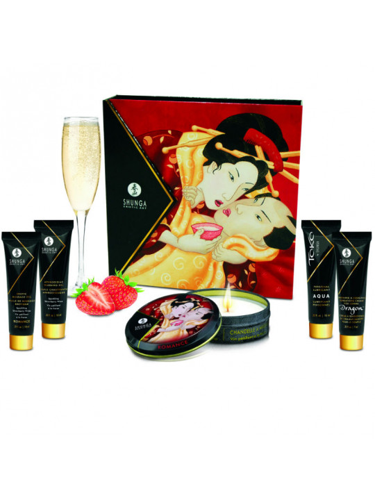 SHUNGA - KIT SEGRETO GEISHA FRAGOLE E CAVA