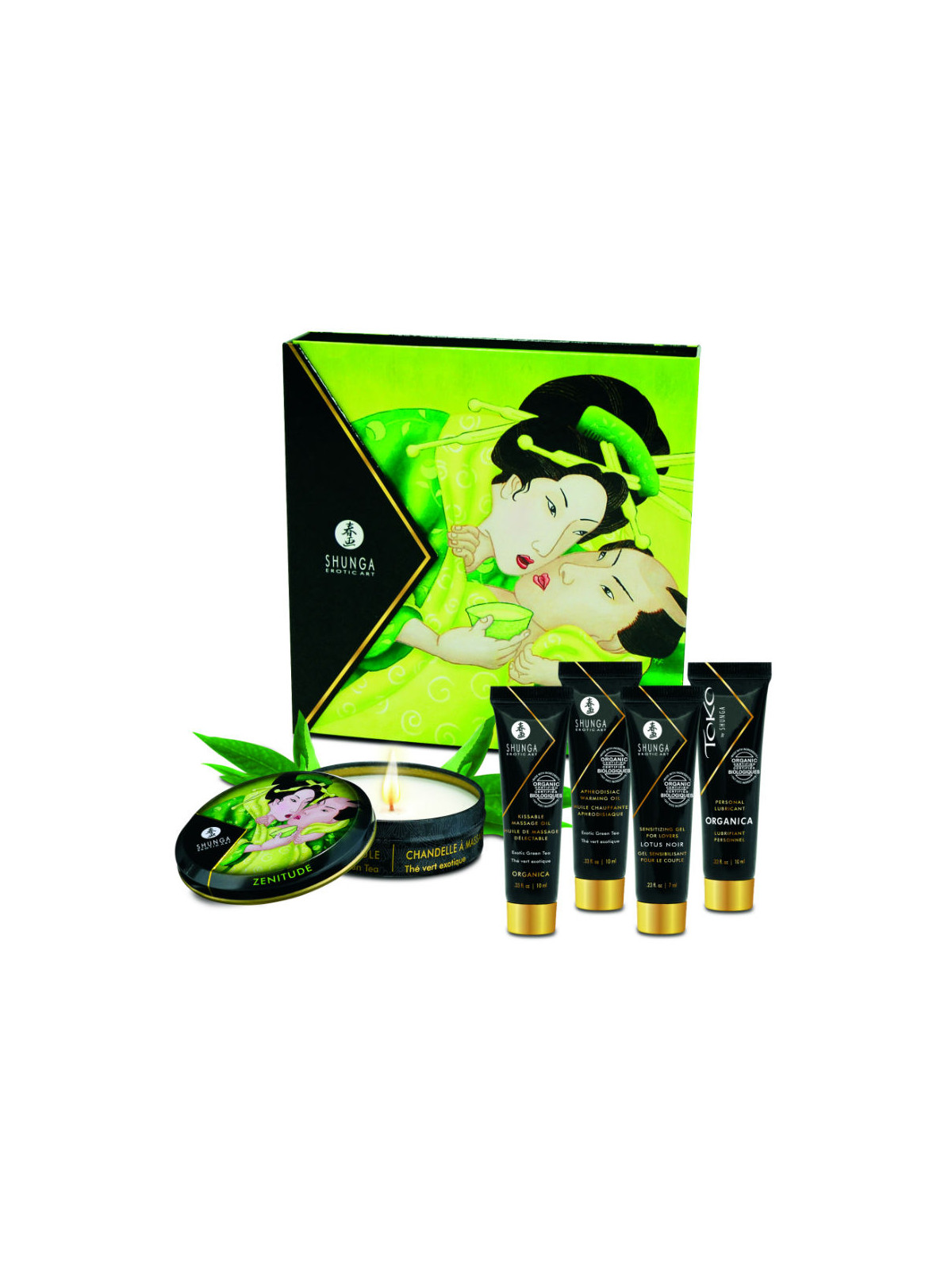 SHUNGA - KIT TÈ VERDE BIOLOGICO GEISHA SEGRETO