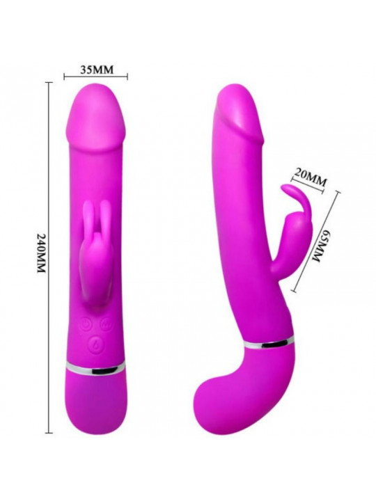 PRETTY LOVE - VIBRATORE HENRY 12 MODALIT DI VIBRAZIONE E FUNZIONE SQUIRT