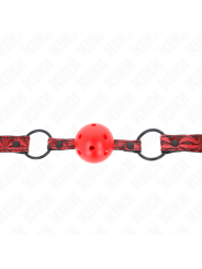 KINK - PALLA CON MOTIVO A DIAMANTI 4.5 CM MODELLO GAG 1 64.5 CM REGOLABILE 42-60 CM