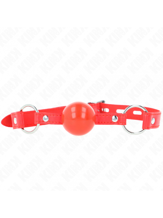 KINK - BALLA IN TPE 4 CM CON SERRATURA ROJO 60 x 2 CM