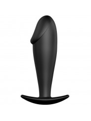 PRETTY LOVE - PLUG ANALE IN SILICONE PER PENE NERO