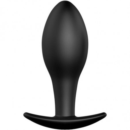 PRETTY LOVE - PLUG ANALE ANCORANTE IN SILICONE 8.5 CM NERO