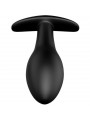 PRETTY LOVE - PLUG ANALE ANCORANTE IN SILICONE 8.5 CM NERO