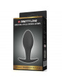 PRETTY LOVE - PLUG ANALE ANCORANTE IN SILICONE 8.5 CM NERO